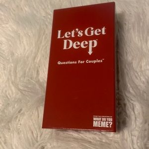 Let’s Get Deep Card game